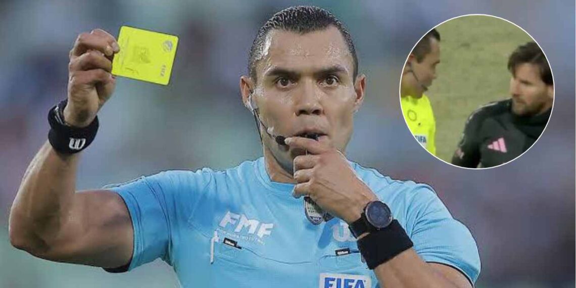 Árbitro Marco Antonio Ortiz es suspendido por seis meses tras incidente con Lionel Messi ¿Es justo?