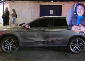Asaltante termina prensado tras intentar asaltar a un automovilista en la Alcaldía Miguel Hidalgo, CDMX