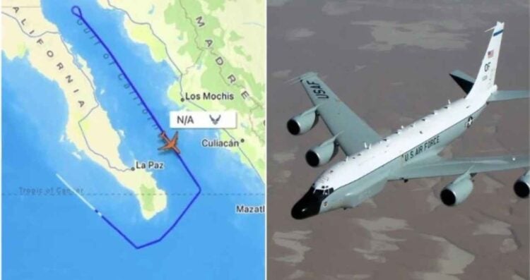 Así opera el Boeing Rivet Joint de EU que voló cerca de México