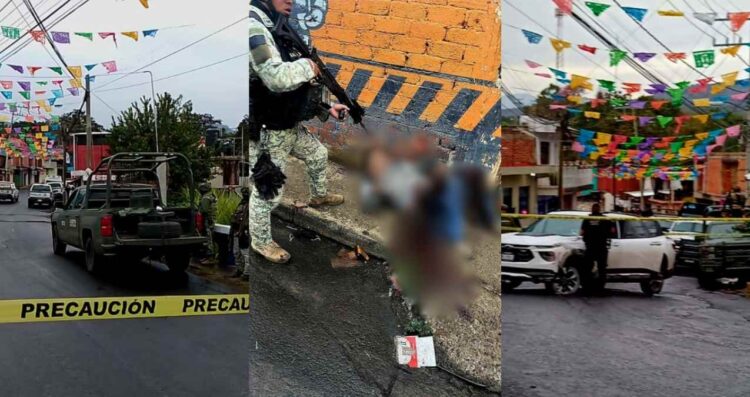 enfrentamiento Ziracuaretiro