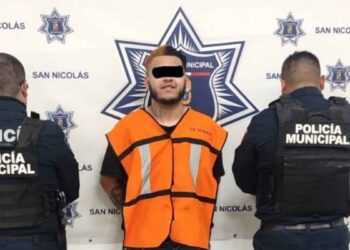 Atrapan a presunto asaltante de Oxxo tras rápida acción policial en San Nicolás, Nuevo León