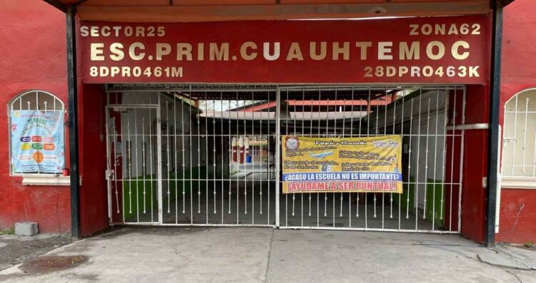 Bajas temperaturas en Matamoros deja aulas vacías