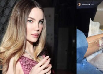 Belinda genera preocupación entre sus fans tras compartir foto desde el hospital