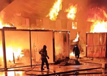 ¿Cómo lograron controlar el incendio en la Central de Abasto de Iztapalapa?