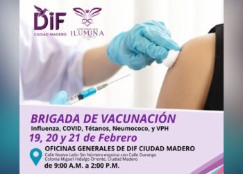 Brigada de vacunación Ciudad Madero