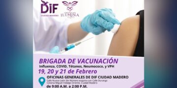 Brigada de vacunación Ciudad Madero