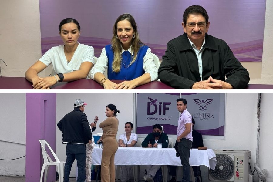 Brigada de vacunación Ciudad Madero