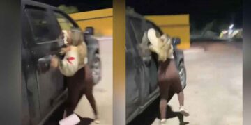 arrastró camioneta Valle Hermoso