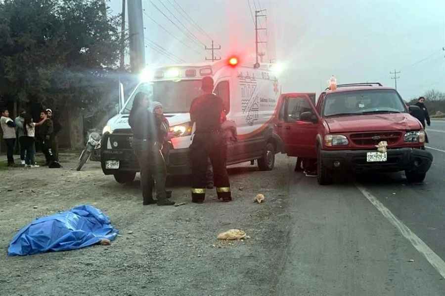 Camioneta atropella y mata a joven en la Carretera a Colombia