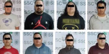 Capturan a 8 presuntos “montachoques” en la Alcaldía Venustiano Carranza, CDMX