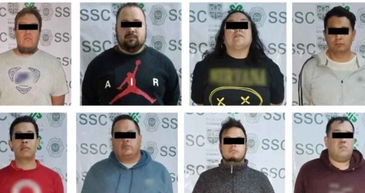 Capturan a 8 presuntos “montachoques” en la Alcaldía Venustiano Carranza, CDMX