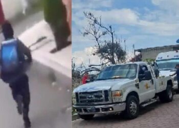 Menor es acosado por conductor de combi en Puebla
