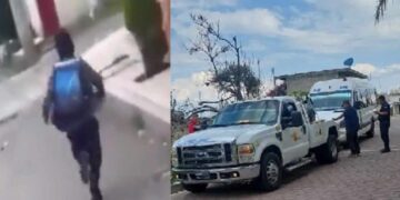 Menor es acosado por conductor de combi en Puebla