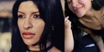 Cazzu muestra el talento de su hija Inti para el maquillaje en redes sociales