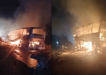 Choca tráiler contra autobús en la carretera Escárcega-Chetumal en Campeche; reportan varios muertos y al menos 10 heridos
