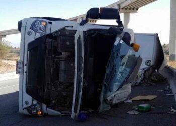 Chofer accidente Salinas Victoria