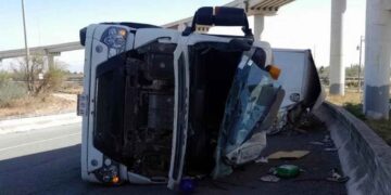 Chofer accidente Salinas Victoria
