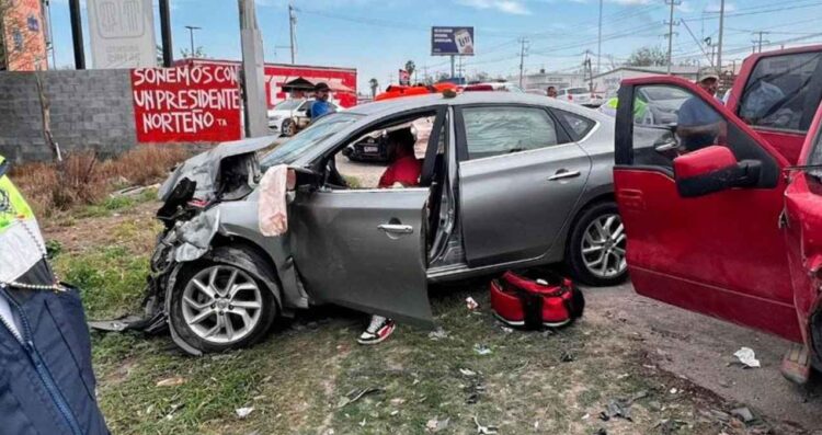 _Choque Reynosa personas heridas