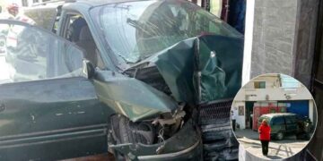 Choque entre 2 vehículos deja a un hombre sin vida en la colonia San Gilberto de Santa Catarina, NL