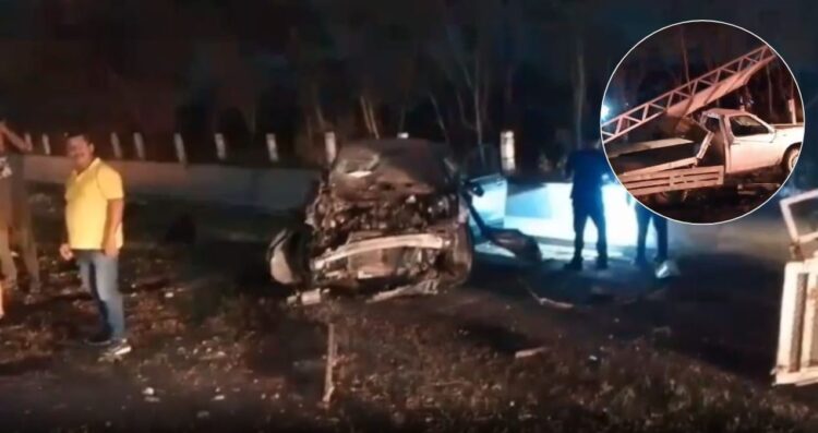 Choque entre dos vehículos deja 4 heridos en la autopista a Reynosa