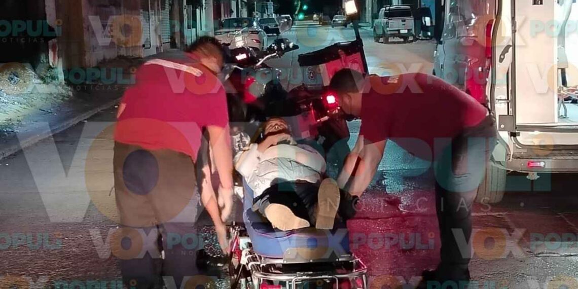 Ciclista es embestido por un auto en El Mante; conductor se da a la fuga
