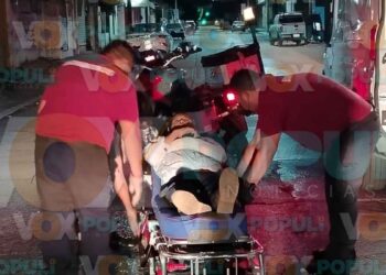 Ciclista es embestido por un auto en El Mante; conductor se da a la fuga