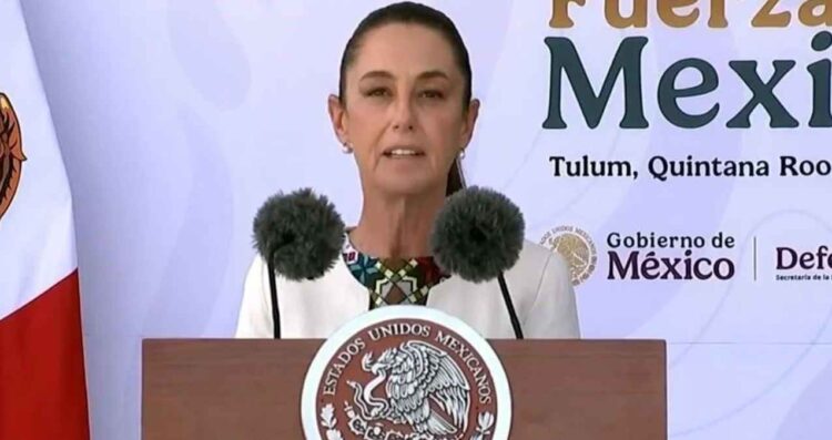 Claudia Sheinbaum agradece a las Fuerzas Armadas la lealtad a la 4T
