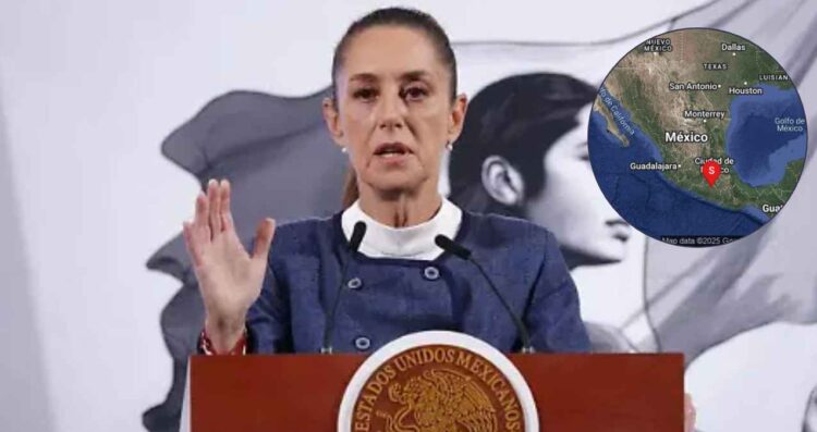 Claudia Sheinbaum confirma que no hubo daños tras el sismo de 5.1 en Guerrero