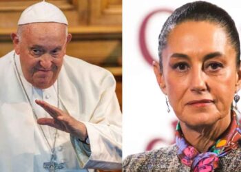 Claudia Sheinbaum envía mensaje de apoyo al Papa Francisco, a quien llama ‘gran humanista’