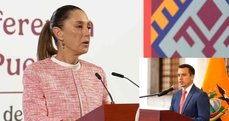 Claudia Sheinbaum minimiza impacto de aranceles de Ecuador