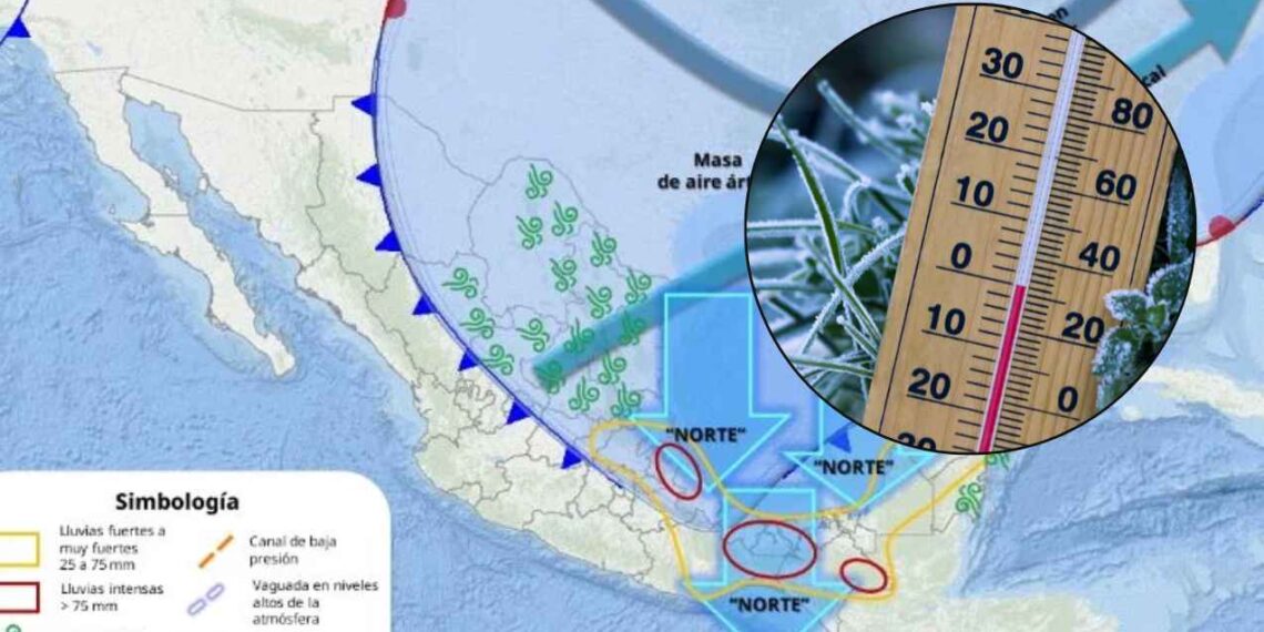 Clima México frío 28