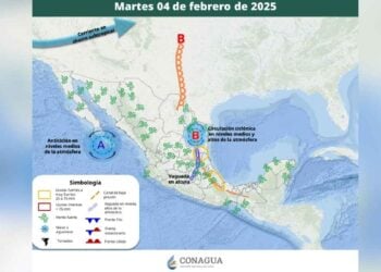 Clima en México de este martes temperaturas altas