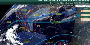 Clima en México ¿En qué estados habrá lluvias intensas y rachas de viento hoy 23 de febrero