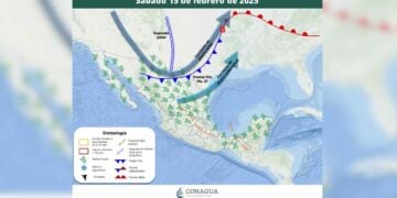Clima sábado 15 de febrero en México