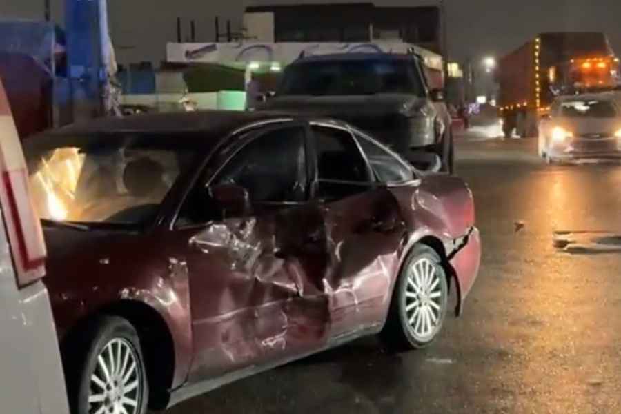 Colisión entre camioneta y automóvil en Matamoros deja un lesionado