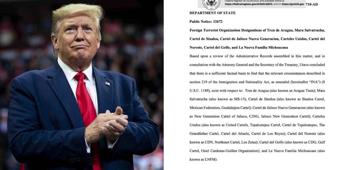 Comparten lista de cárteles que Estados Unidos nombrará como organizaciones terroristas: ¿Cuáles son?