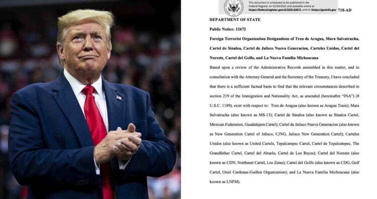 Comparten lista de cárteles que Estados Unidos nombrará como organizaciones terroristas: ¿Cuáles son?