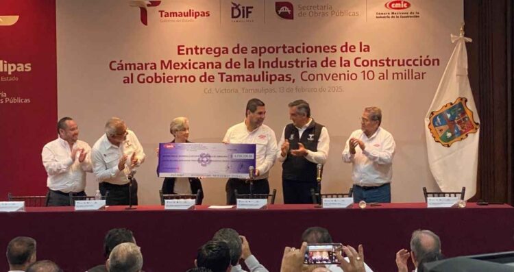 Con apoyo de la CMIC, DIF Tamaulipas impulsará la salud mental en la región