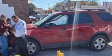 Conductor choca Nuevo Laredo