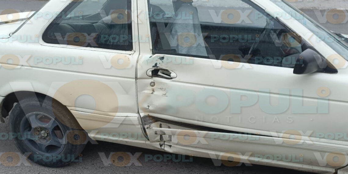 Conductor de vehículo causa accidente al tomar retorno sin precaución en Ciudad Victoria