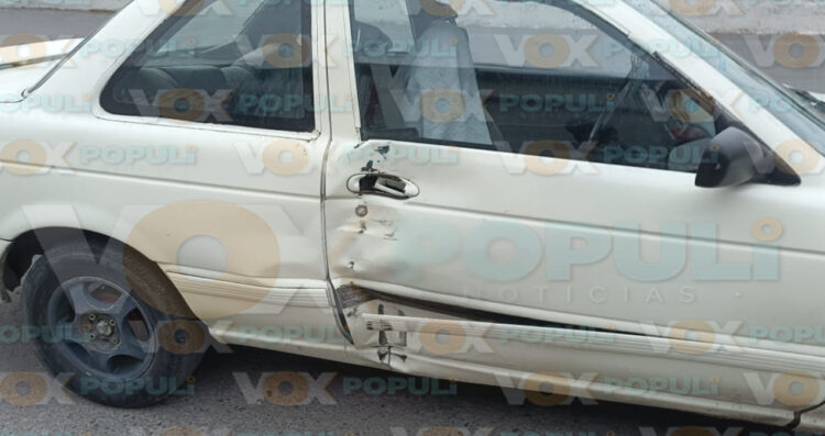 Conductor de vehículo causa accidente al tomar retorno sin precaución en Ciudad Victoria