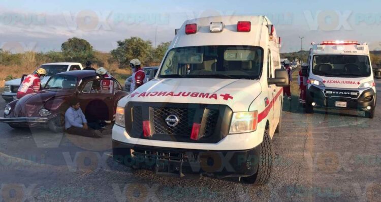 Conductor imprudente choca contra familia en Ciudad Victoria y huye
