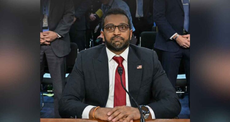 Confirman a Kash Patel como director del FBI en EU