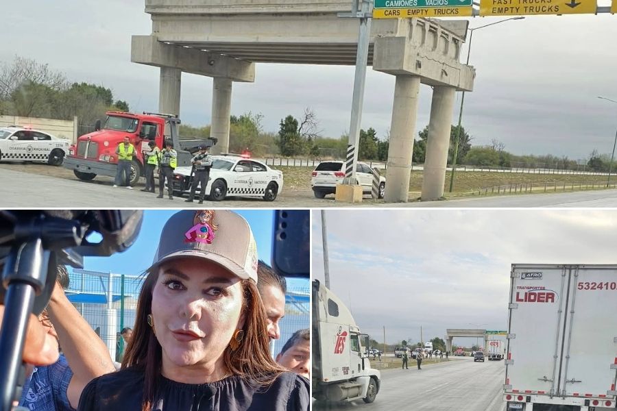 Cruces fronterizos en Nuevo Laredo