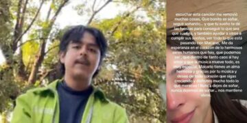 Danna llora al escuchar Sueña lindo, corazón de Macario Martínez