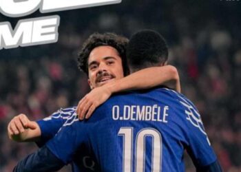 El PSG toma ventaja en el Playoff de la Champions con doblete de Dembelé