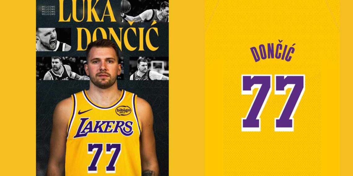 NBA: Luka Doncic ya forma parte de Los Lakers