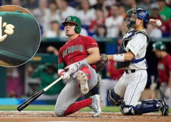 El pelotero mexicano Luis Urías llega a los Athletics de Oakland