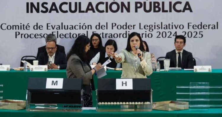 Comité de Evaluación insaculación juzgadores