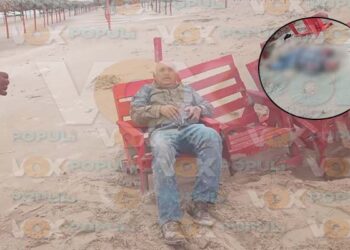 Encuentran a adulto mayor tirado sobre la arena en la Playa Miramar de Ciudad Madero, Tamaulipas
